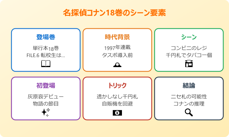 妙だな 元ネタ コナン18巻のシーン要素