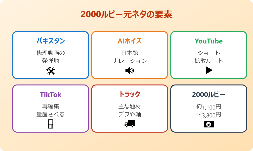 2000 ルピー元ネタの要素