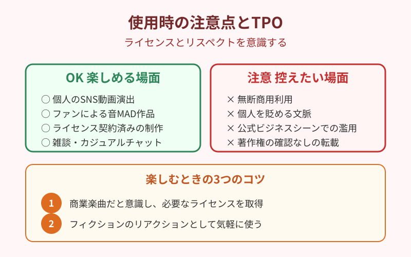 デデドン使用時の注意点とTPO